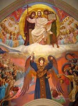 終わりの日の宗教的キリスト教徒 Oil Paintings